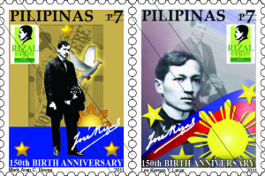 Jose Rizal 150th Birth Anniversary Stamps Released