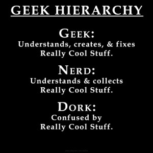Geek hierarchy