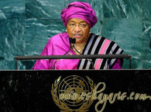 Ellen Johnson Sirleaf-President of Liberia