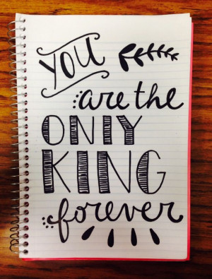 YOU ARE THE ONLY KING FOREVER • ELEVATION WORSHIP