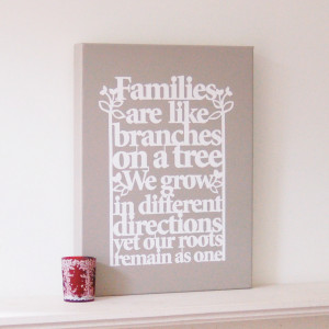Family Quotes On Canvas