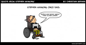 Stephen Hawking IQ Quote