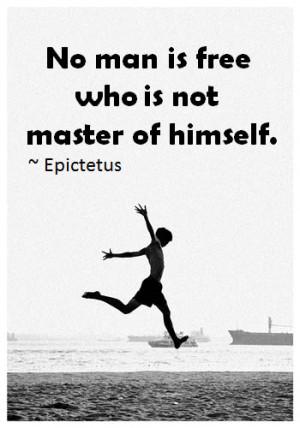 epictetus quote master of himself