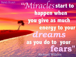 Miracles Quotes In Life: Miracles Start To Happen When You Give As ...