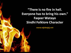 FAQEER WATAYO is a Sindhi folklore character.