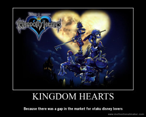 Kingdom Hearts Motivational Poster by JumperxMelon