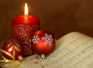 christmas holiday candles