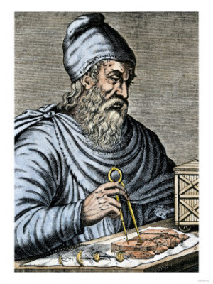 Archimedes Using Calipers to Plan Raising Water with the Archimedean ...