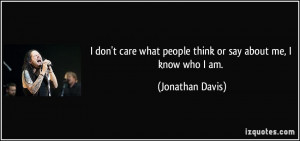 Who Cares What People Think About Quotes