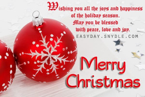 Famous Christmas Card Quotes, Christmas Card Wishes 2014