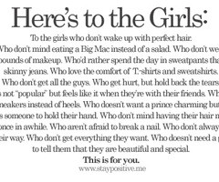 Here’s To The Girls