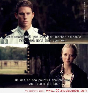 Dear John (2010) - movie quote