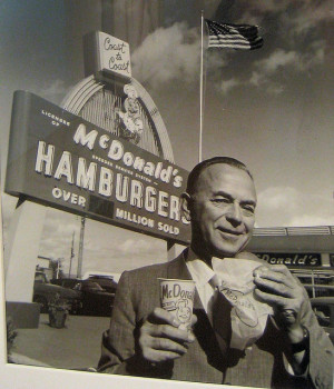 opened a McDonald's franchise in 1955, from the McDonald brothers ...