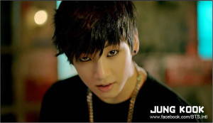 Jung Kook- 15, maknae, dancer, rapper