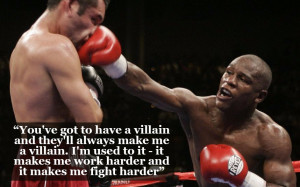 Floyd Mayweather vs Manny Pacquiao: Pretty Boy in quotes and pictures