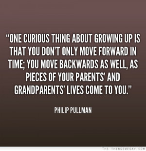 Growing old is mandatory growing up is optional