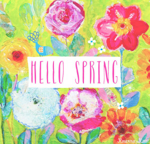 Colorful Hello Spring Quote Pictures, Photos, and Images for Facebook ...