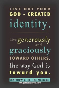 IDENTITY IN CHRIST