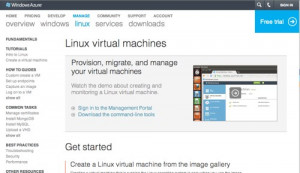 Hell Hath Truly Frozen Over: Microsoft WindowsAzure Supports Linux