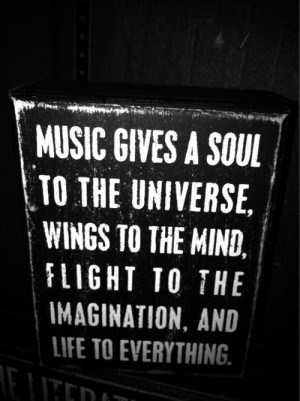 black and white, music, quote, writing