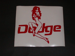 Dodge Girl Sayings Girl rides dodge logo