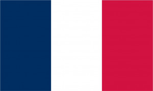 France Flag 5ft x 3ft