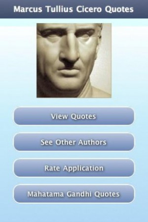View bigger - Marcus Tullius Cicero Quotes for Android screenshot