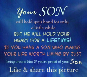 Your Son Will Hold Your Hand .....