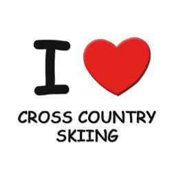 xc ski quotes | love_cross_country_skiing_greeting_cards_packa.jpg ...
