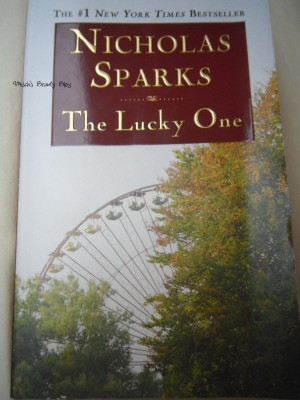 Misch's Beauty Blog: Book Review: The Lucky One - Nicholas Sparks
