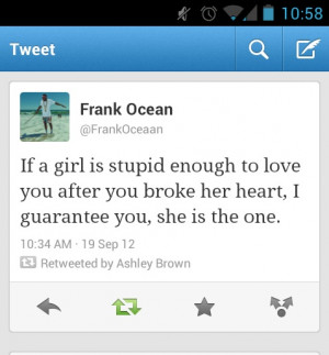 Frank ocean on twitter