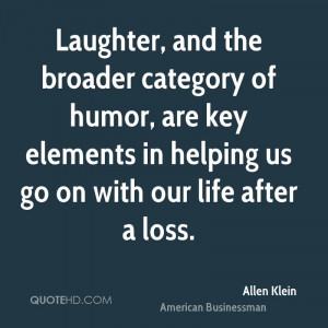 Laughter, and the broader category of humor, are key elements in ...