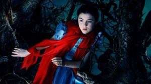 Lilla Crawford As Little Red Riding Hood HD Wallpaper
