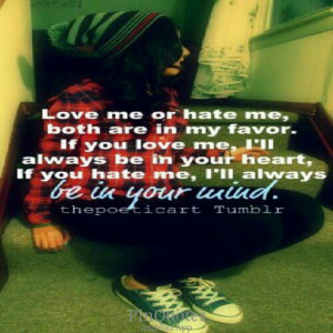 Hahaa, hater quote