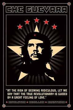 Che Guevara Revolutionary Communist Pop Art Quote Poster 24 x 36 ...