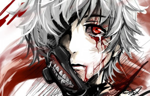 Tokyo ghoul, art, kaneki ken wallpapers (photos, pictures)