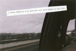 car, life, quote, real life, road, scenarios, sky, text, typography