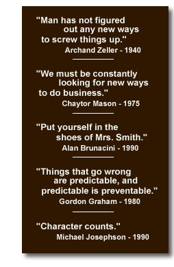 About Gordon Graham | Gordon Graham’s Personal & Company Philosophy
