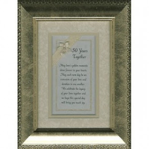 50th wedding quotes - looking for something to use for bookmarks
