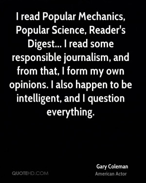 Popular Science Quotes
