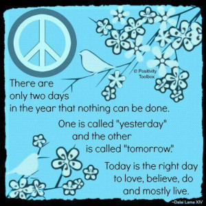 Today is the right day...♥☮