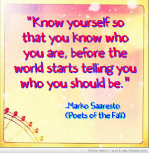 Poets Of The Fall Marko Saaresto Music Quotes Love Music Indie Band