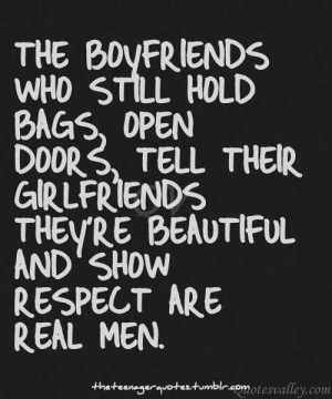 They’re Beautiful And Show Respect Are Real Men.