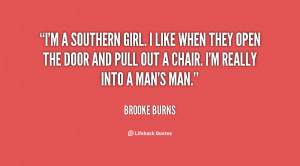 Southern girl.