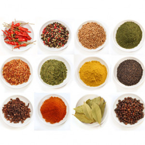complete list of spices herbs