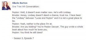 Peyton and Lucas Quotes