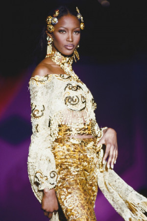 Naomi Campbell Versace Fashion Quote