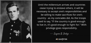 Eugene B. Sledge Quotes