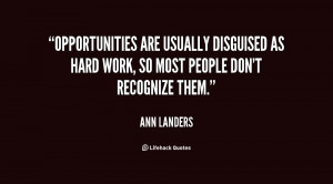 Quotes About Opportunities
