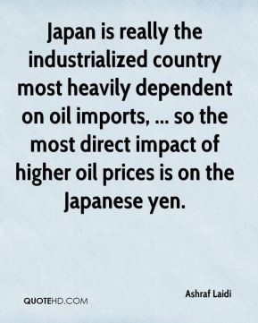 Ashraf Laidi - Japan is really the industrialized country most heavily ...